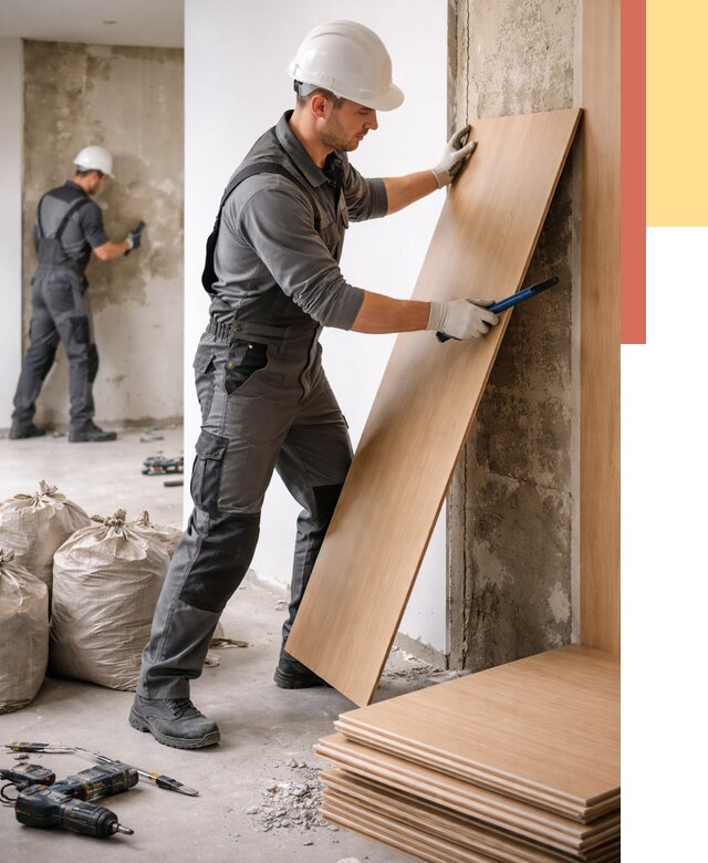 Демонтаж стеновых панелей в Москве от 3749 руб. за м² быстро и недорого | ОТДЕЛОЧНИКМск