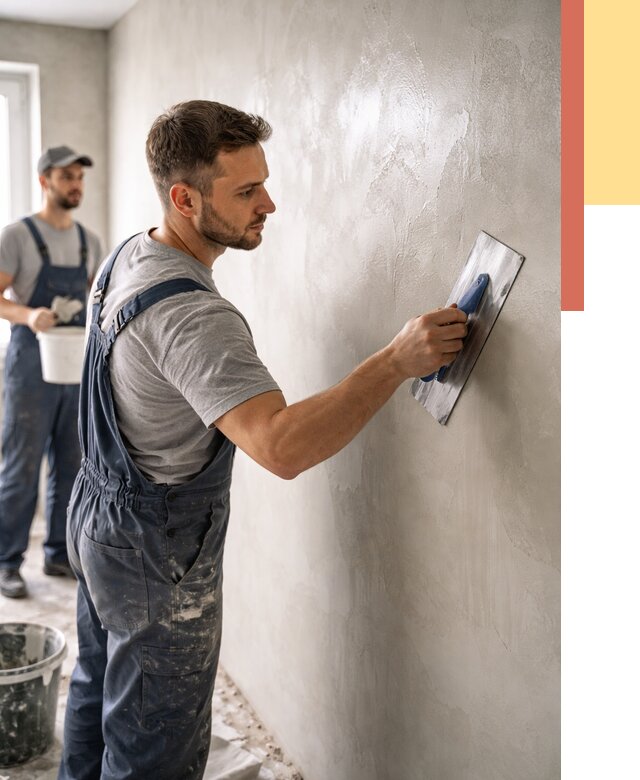 Глянцевание штукатурки стен в Москве от 8033 руб. — услуги и затирка | ОТДЕЛОЧНИКМск