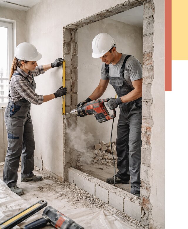 Создание проемов в стенах в Москве от 6962 руб. — алмазная резка и расширение | ОТДЕЛОЧНИКМск