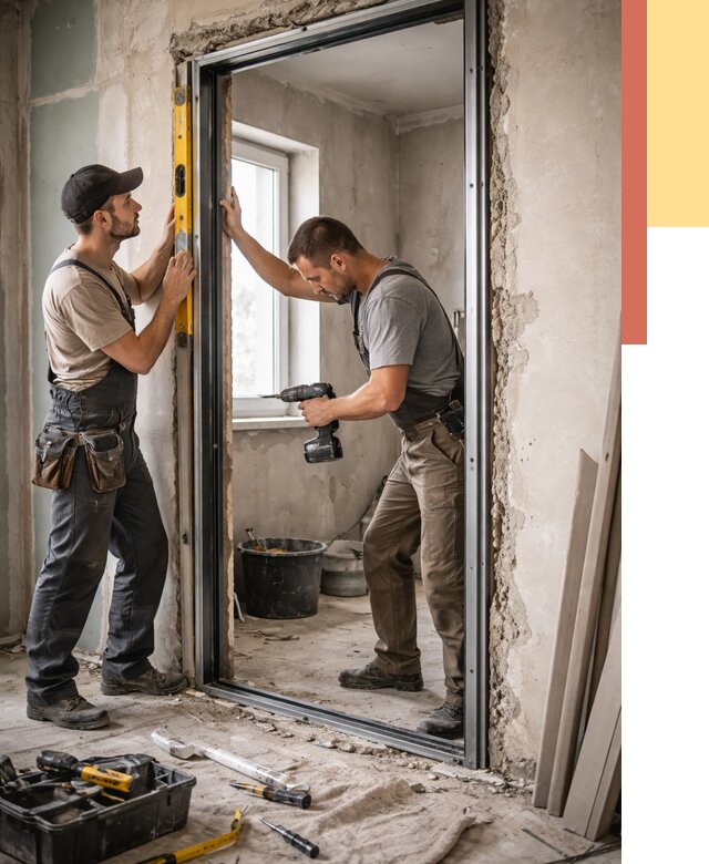 Закладка дверного проема в Москве от 3749 руб. — быстро и недорого | ОТДЕЛОЧНИКМск