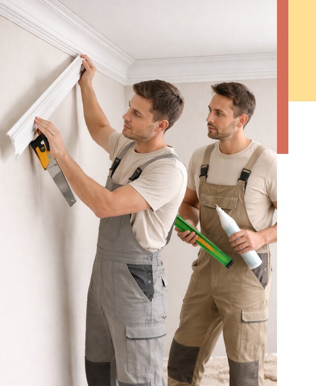 Монтаж потолочного плинтуса в Москве от 2464 руб. — быстро и недорого | ОТДЕЛОЧНИКМск