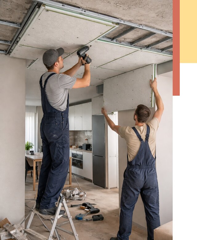 Шумоизоляция потолка панелями зипс в Москве от 1982 руб. под ключ | ОТДЕЛОЧНИКМск